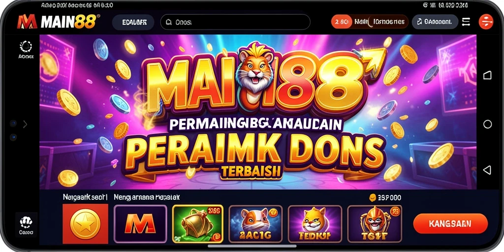Tampilan menarik dari gameplay slot MAIN88 yang mengasyikkan.