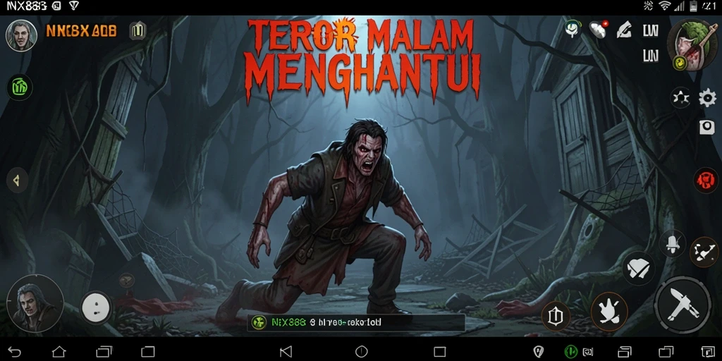 Gameplay <strong>NX888</strong> yang menyeramkan dengan momen-momen yang tak terduga.