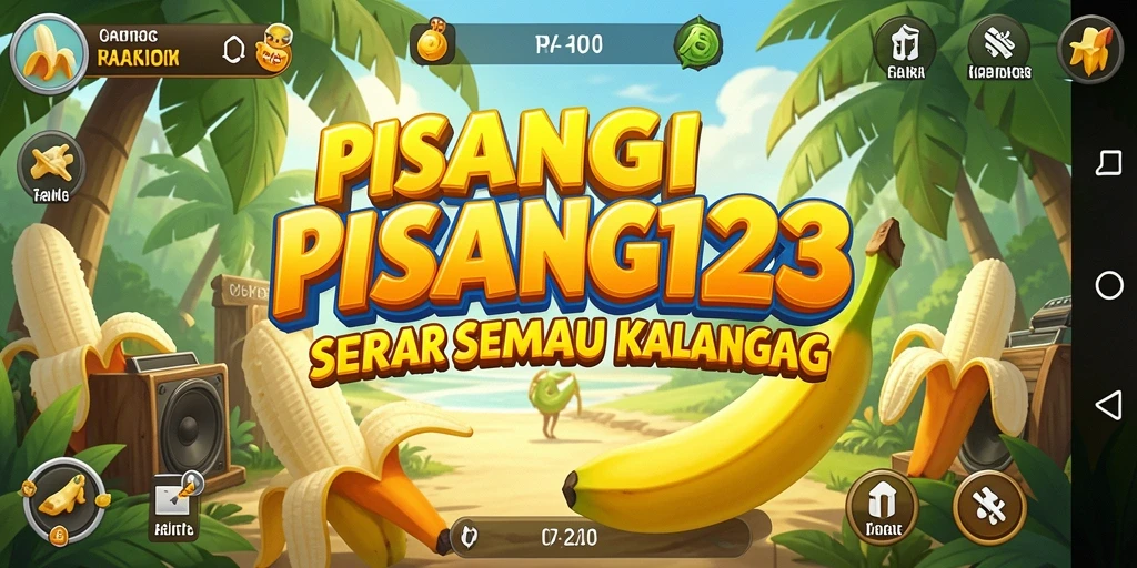 Tampilan gameplay PISANG123 yang seru dengan berbagai tantangan musik.