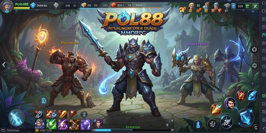 Tampilan gameplay POL88 menampilkan pertempuran antar pemain yang seru dan grafik memukau.
