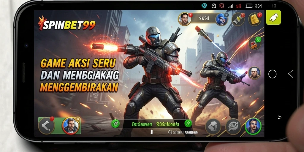 Tampilan seru gameplay SPINBET99 yang penuh aksi mendebarkan.