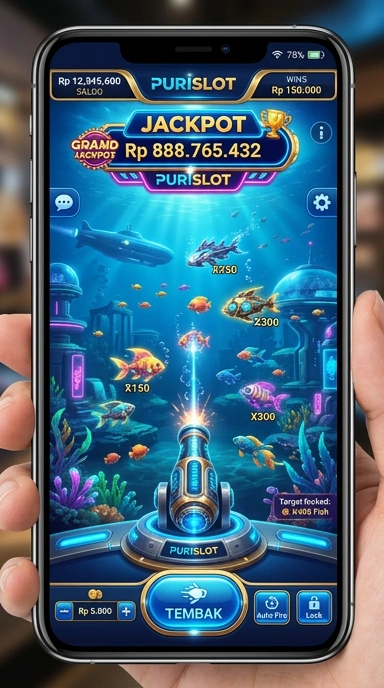 Screenshot fitur unduhan cepat di aplikasi purislot.